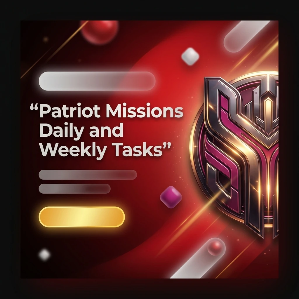 Patriot Missions Daily and Weekly Tasks